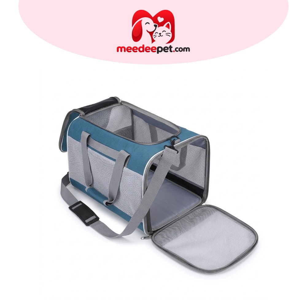 PetStern กระเป๋าเดินทางสัตว์เลี้ยง ระบายอากาศได้ดี พับเก็บได้