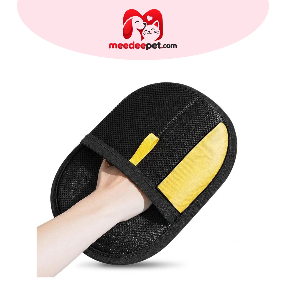 ถุงมือกําจัดขนสัตว์เลี้ยง