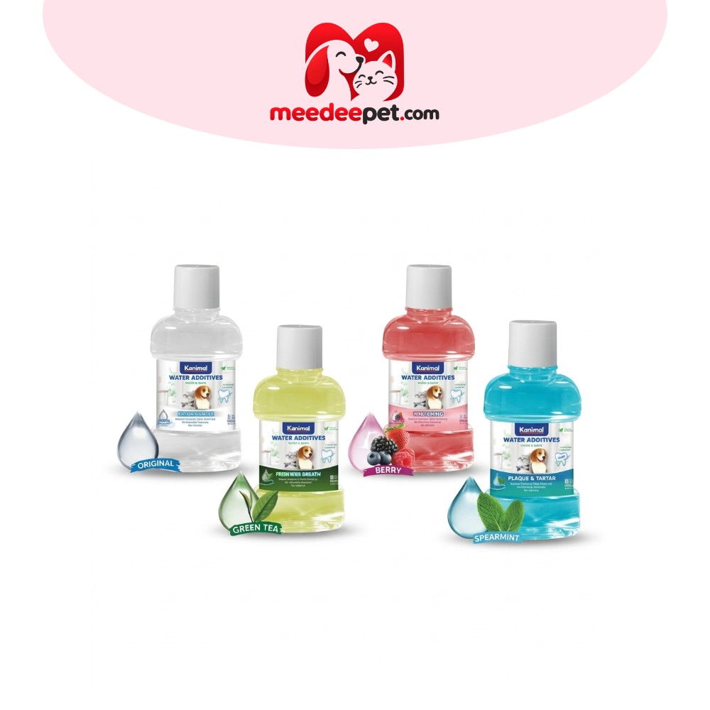 Kanimal Water Additives น้ำยาบ้วนปากสำหรับสุนัขและแมว บรรจุ 250 มล.